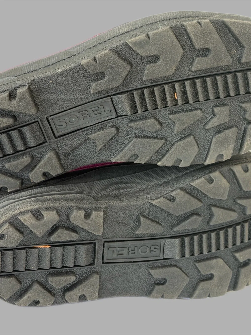 Sorel Kids or Women’s Magenta Black Insulated Snow Boots.
